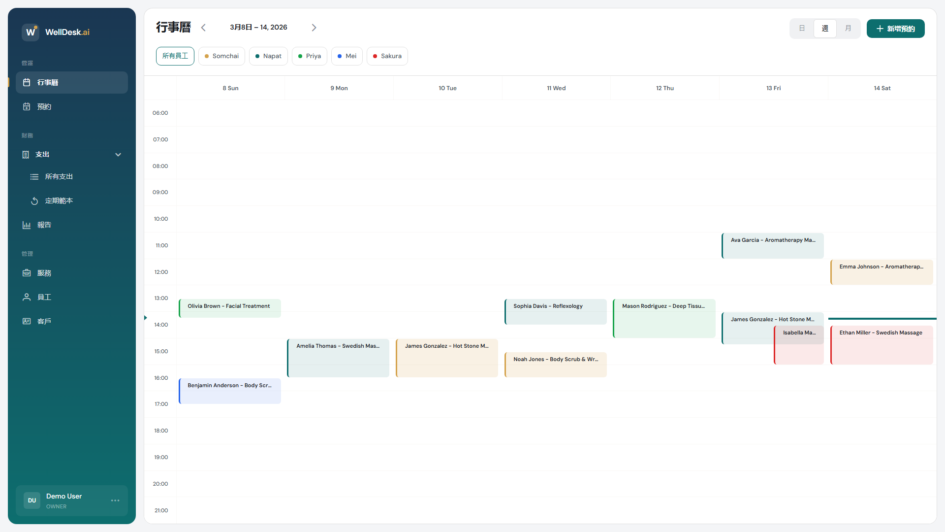 WellDesk 控制台概覽